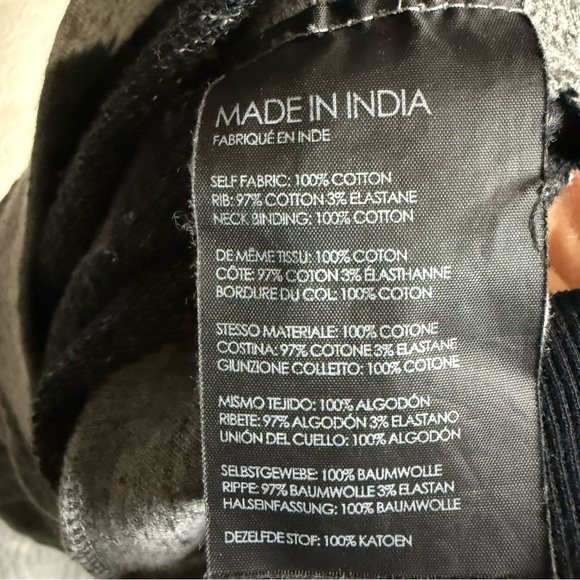 Club Monaco Gray Crewneck Sweater Soft Knit Minimalist Design - Picture 9 of 10